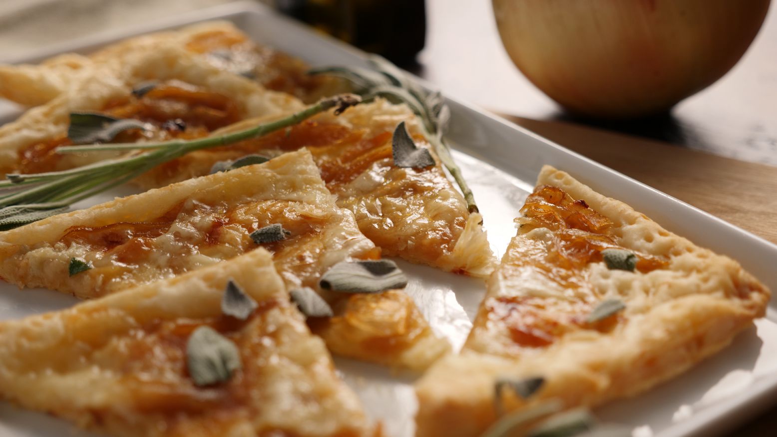 Caramelized Onion Flatbread Iowa PBS